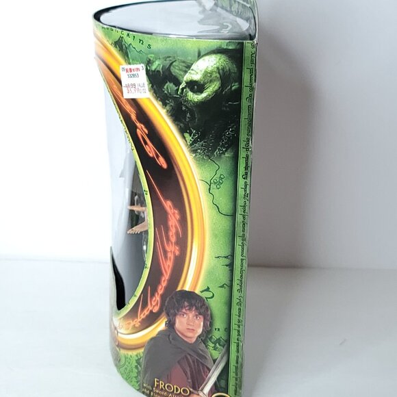 The Lord Of The Rings The Fellowship Of The Ring Frodo Action Figure 2001 NEW - Picture 6 of 6